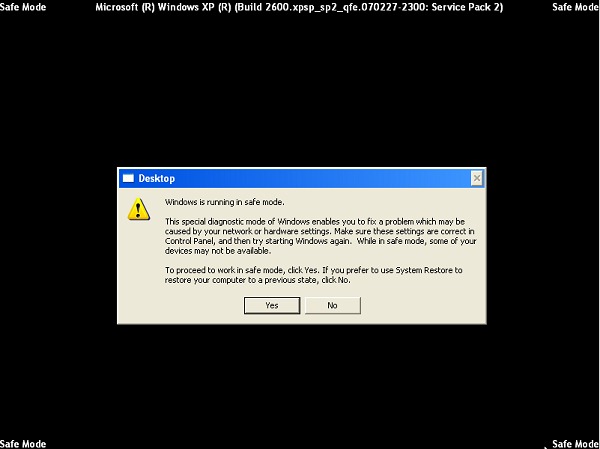 Xpsafemode