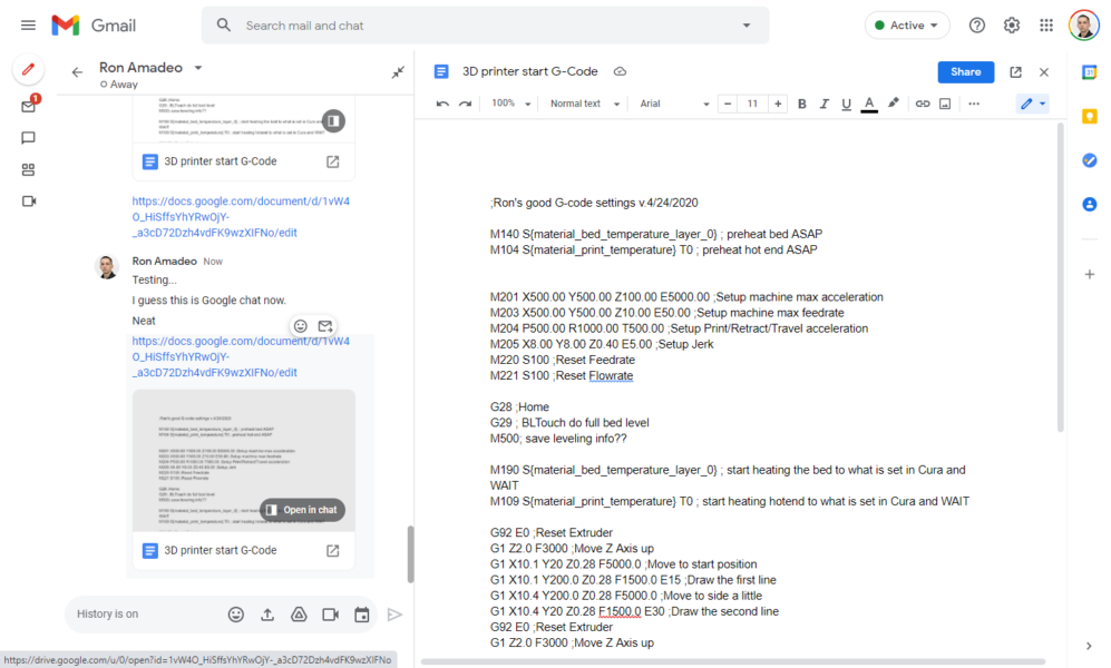 Interfata unificata Gmail